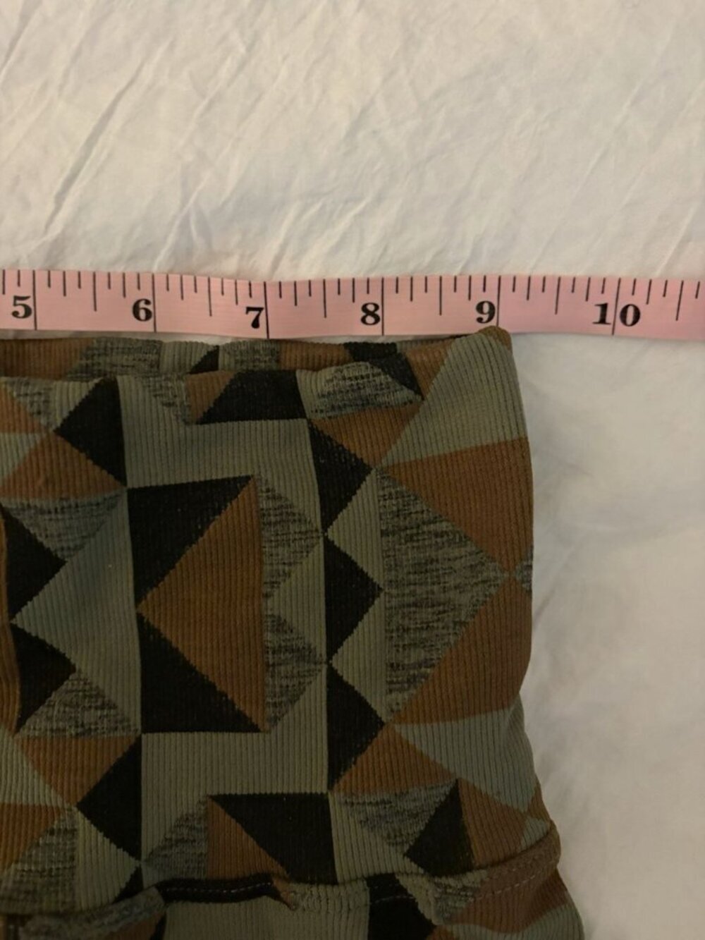 FP Movement Women’s Green Base Layer Geometric Print Leggings Size XS/S - Picture 4 of 6